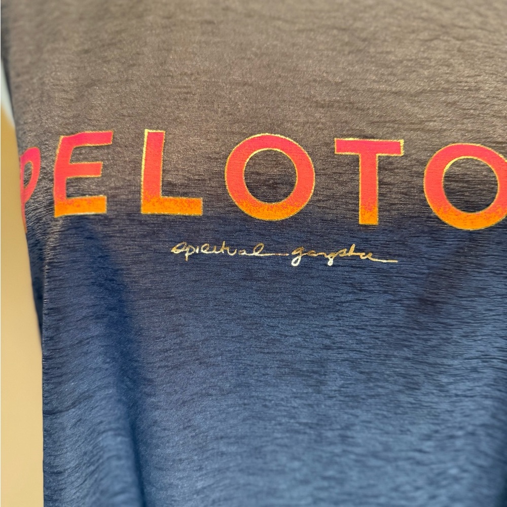 Spiritual Gangster & Peloton Gray Muscle Tee - Picture 2 of 5